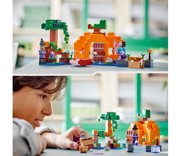 LEGO Minecraft 21248 Dyniowa farma - 1159387 - zdjęcie 5